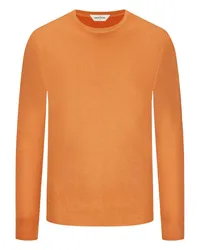 Gran Sasso Leichter Kaschmirpullover, Vintage-Optik Orange