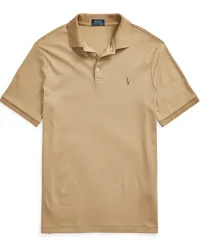 Ralph Lauren Softes Jersey-Poloshirt, Custom Slim Fit Beige