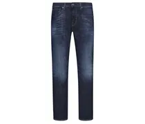 Jeans im Washed-Look, Movimento-Stretch, John, Slim Fit