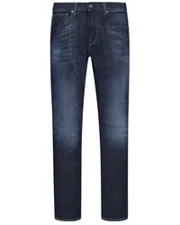 Baldessarini Jeans im Washed-Look, Movimento-Stretch, John, Slim Fit Mittelblau