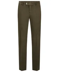 Hiltl Softe Stoffhose in Twill-Qualität, Slim Fit Oliv