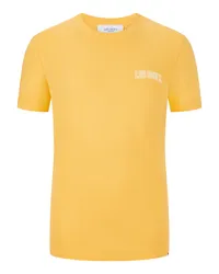 LES DEUX T-Shirt mit Logo-Print Orange