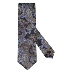 Eton Krawatte mit Paisley-Muster Marine