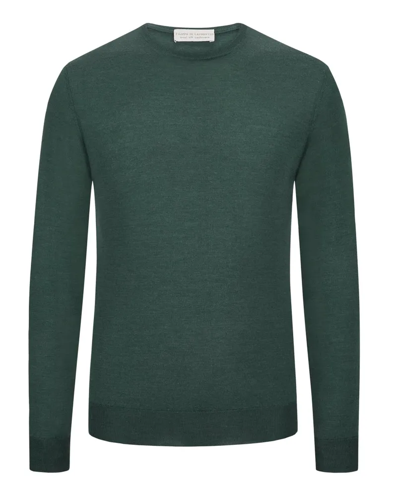 Filippo de Laurentiis Leichter Merino-Pullover Tanne