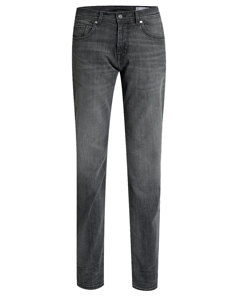 Baldessarini Graue Jeans in dezenter Used-Optik, Regular Fit Grau