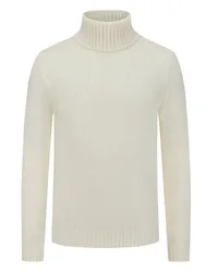 Fedeli Rollkragenpullover im Woll-Kaschmir-Mix Offwhite