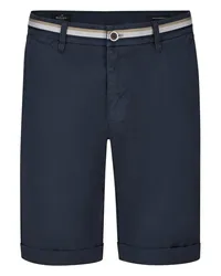 Mason's Bermudashorts mit Stretchanteil und Kontraststreifen Marine