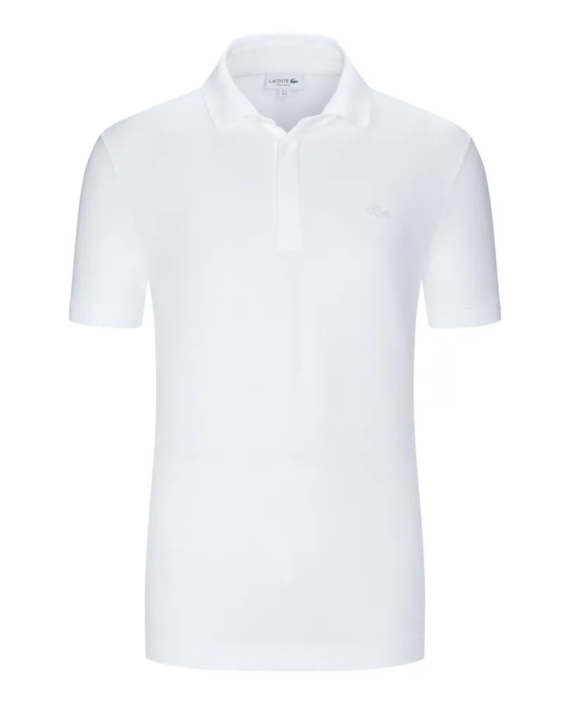 Lacoste Stretch-Poloshirt, Paris Polo, Regular Fit Weiß