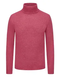 Roberto Collina Rollkragenpullover aus Kaschmir und Seide Pink