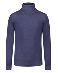 Gran Sasso Rollkragenpullover, Vintage-Optik Marine