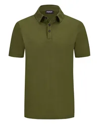 Dondup Poloshirt in Jersey-Qualität Oliv