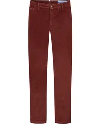 Jacob Cohën Cordhose Bobby mit Stretchanteil, Slim Fit Rot