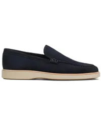 Magnanni Loafer aus Veloursleder Marine