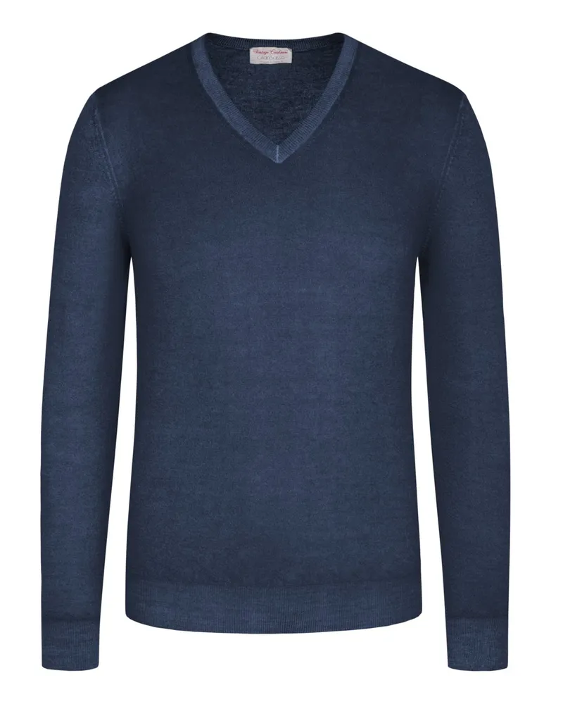 Gran Sasso Leichter Pullover aus Kaschmir Marine