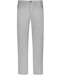 Emporio Armani Glatte und leichte 5 Pocket Chino Mittelgrau