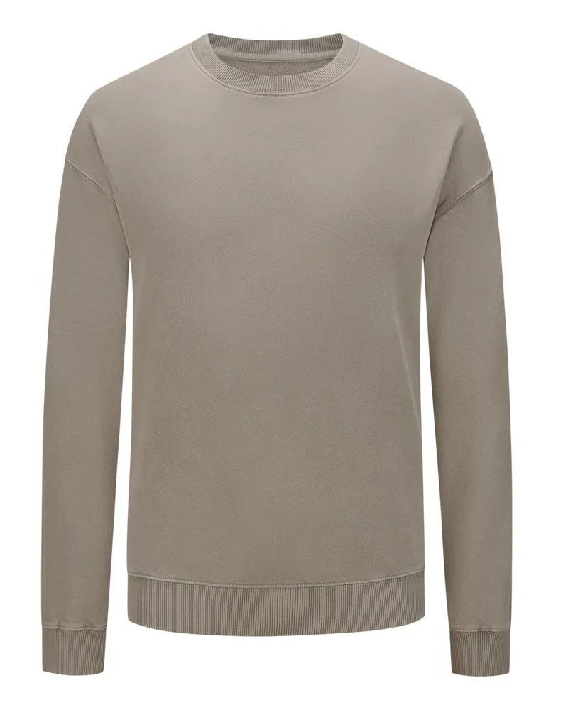 Juvia Softes Sweatshirt aus Bio-Baumwolle Taupe