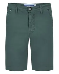 Jacob Cohën Glatte Bermudashorts Lou mit Stretch-Anteil, Slim Fit Tanne