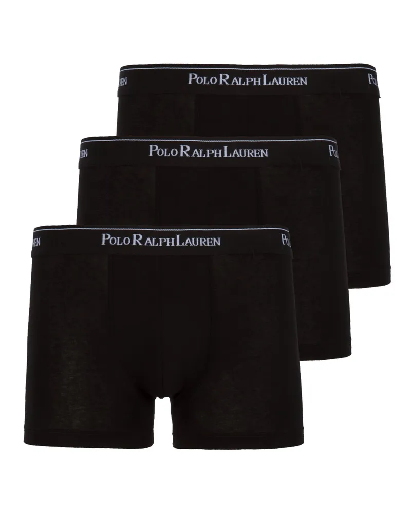 Ralph Lauren Boxershorts, 3er Pack Schwarz