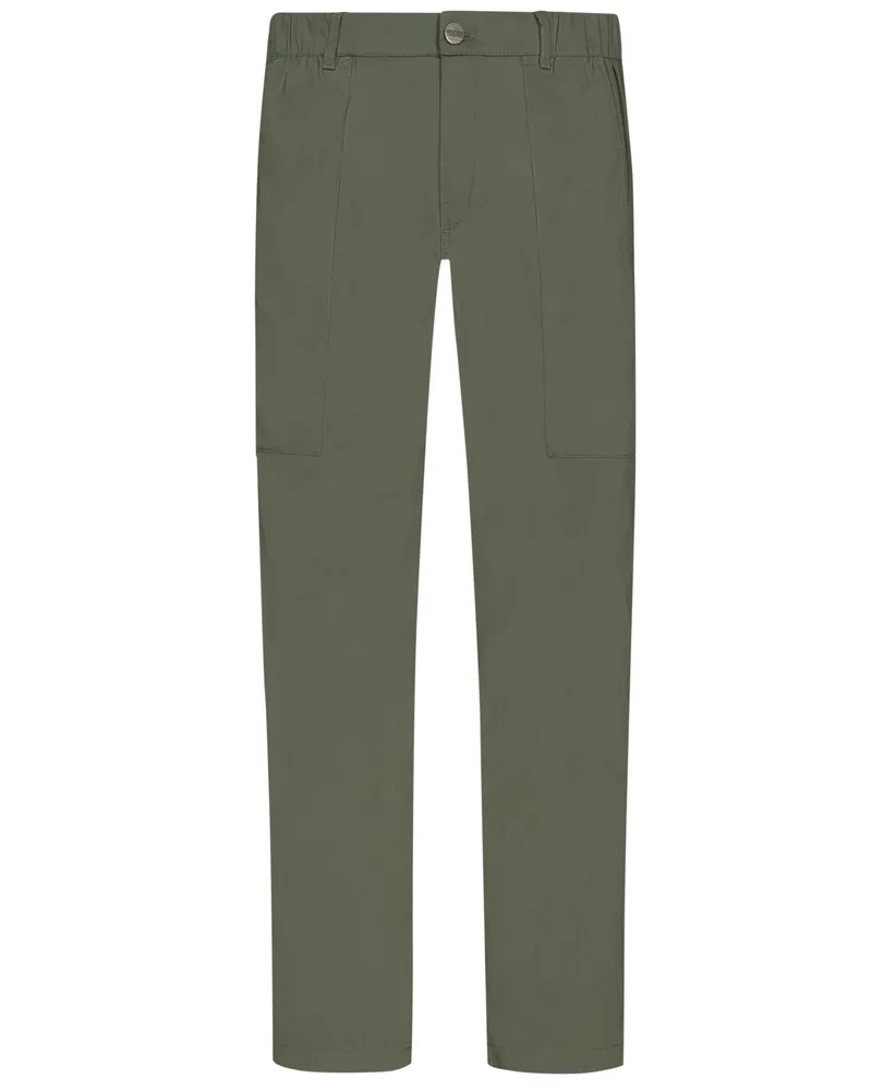 Goldgarn Superleichte Chino mit Stretchanteil Oliv