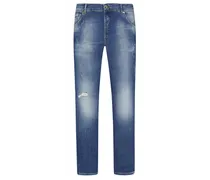Jeans Neckarau in Used-Optik, Twisted Fit