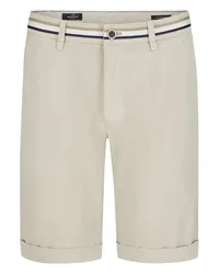 Mason's Bermudashorts mit Stretchanteil und Kontraststreifen Beige