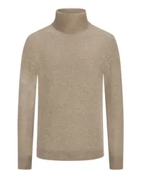 Tiger of Sweden Pullover mit feinem Zopfstrick-Muster Taupe