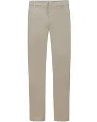 Dondup Chino in dezenter Satin-Optik Kreide