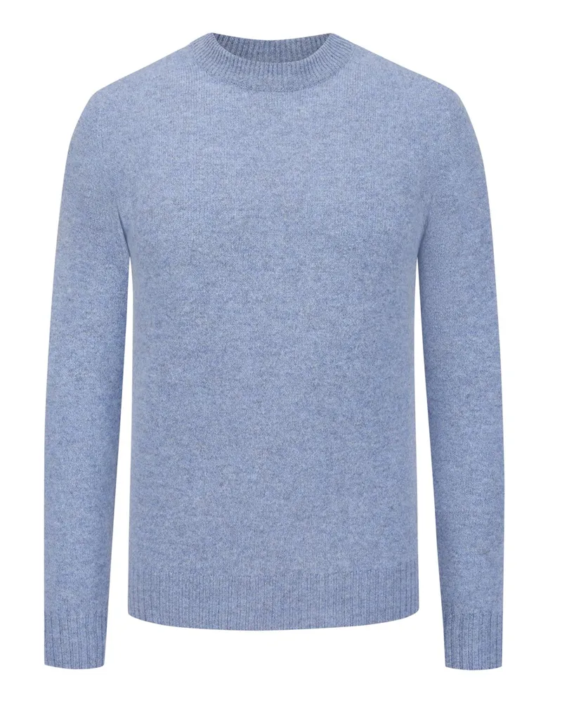 Altea Softer Pullover aus Schurwolle Hellblau