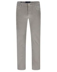 Handpicked Cordhose Ravello mit Stretchanteil Offwhite