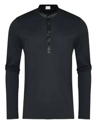 Mey Schlafshirt in Satin-Optik, langarm Schwarz