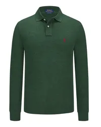 Ralph Lauren Langarm-Poloshirt, Custom Slim Fit Tanne