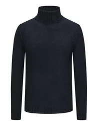 Phil Petter Softer Rollkragenpullover mit Inside-Out-Nähten Marine