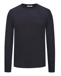 Stefan Brandt Softes Longsleeve aus einem Modal-Kaschmir-Mix Marine