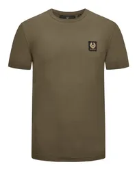 Belstaff T-Shirt mit aufgenähtem Logo-Emblem Braun