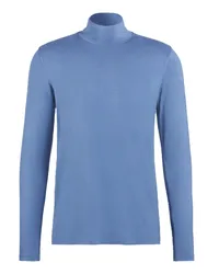 AlphaTauri Rollkragenpullover Mittelblau