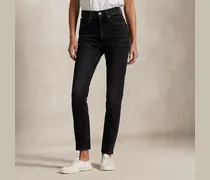 Super-Slim-Jeans mit hoher Leibhöhe