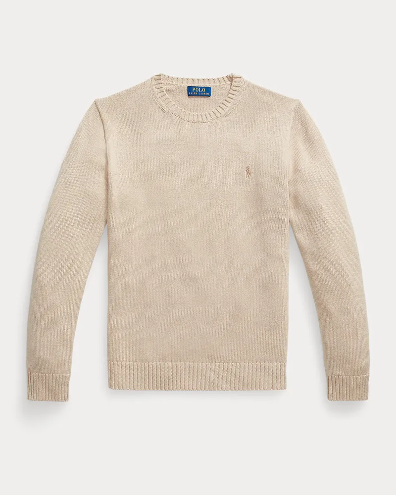 Ralph Lauren Rundhalspullover aus Baumwolle Brown
