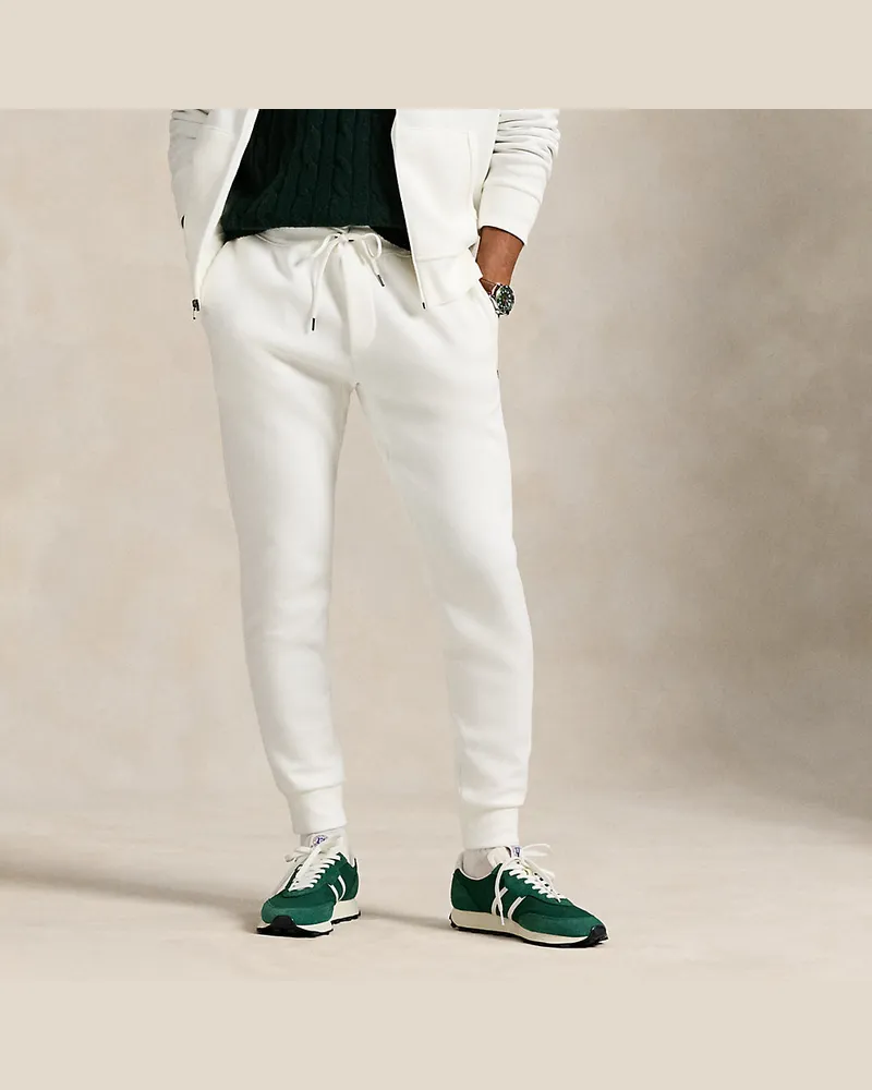 Ralph Lauren Doppellagige Jogginghose White