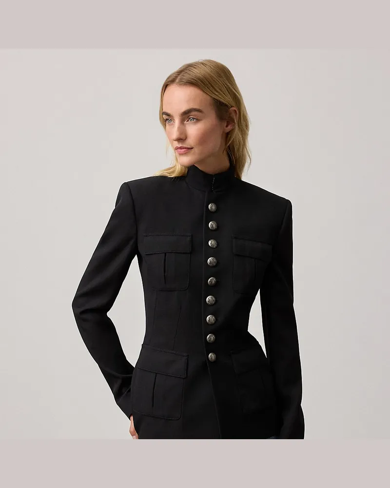 Ralph Lauren Jacke Eliza aus Grain de Poudre Black