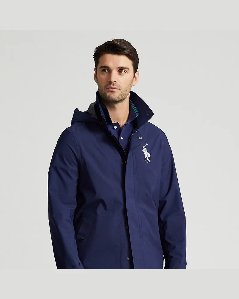 Ralph Lauren Schiedsrichter-Trenchcoat Wimbledon Blue