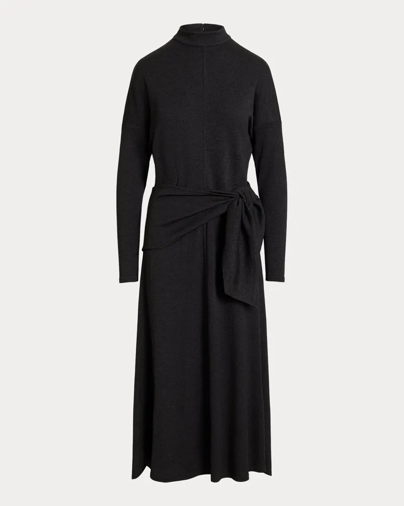 Ralph Lauren Jerseykleid mit Bindedetail Grey