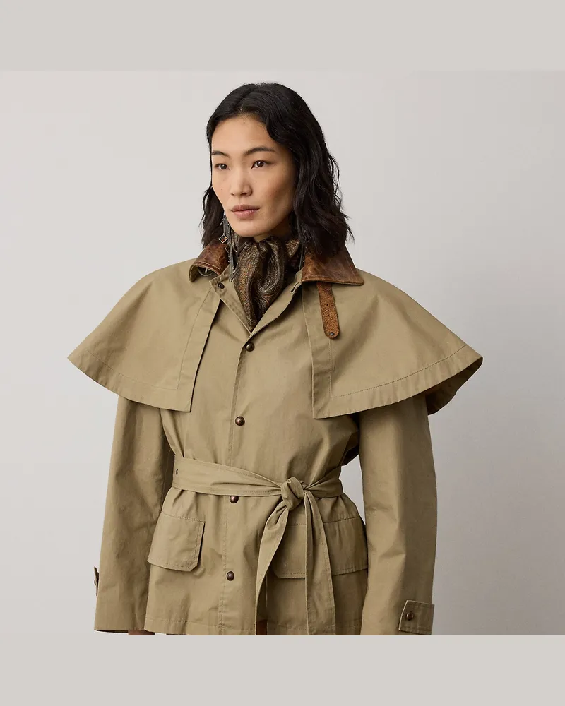 Ralph Lauren Mantel Brannigan aus Baumwollmischung Brown