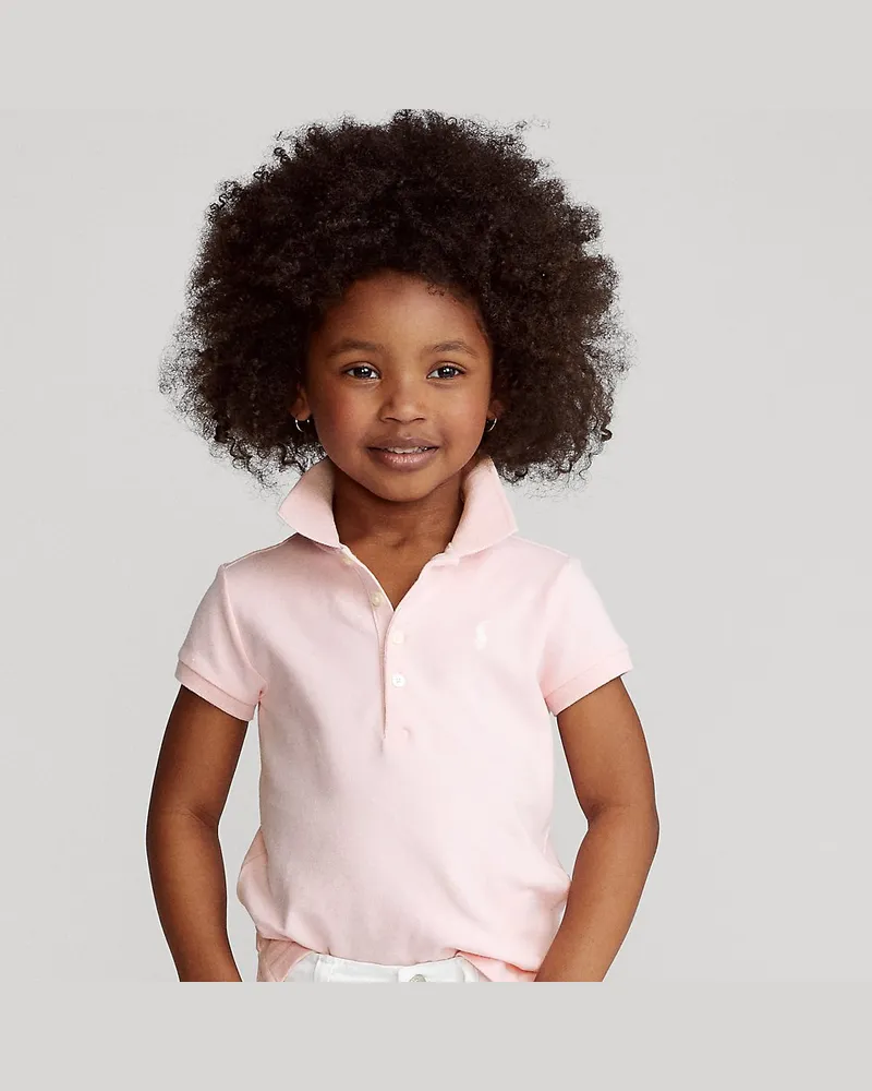 Ralph Lauren Polo aus Stretch-Baumwollpiqué Pink