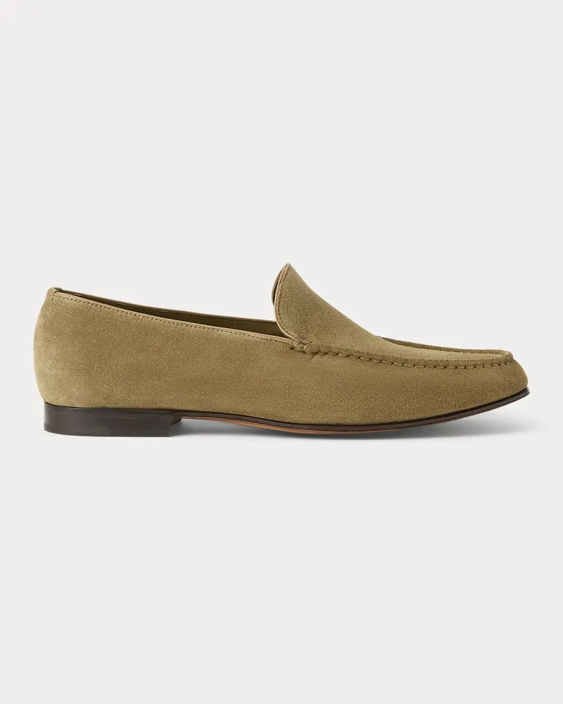 Ralph Lauren Loafer Darcey aus Kalbswildleder Grey
