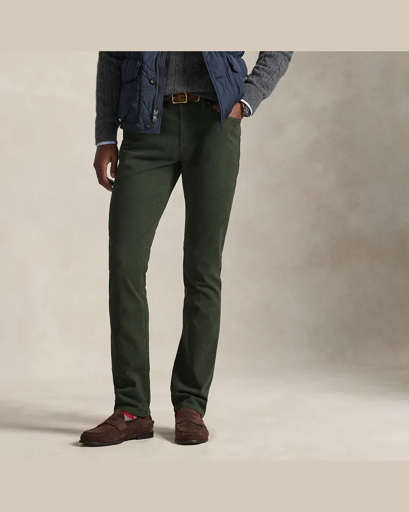 Ralph Lauren Slim-Straight-Fit Stretchhose Varick Green