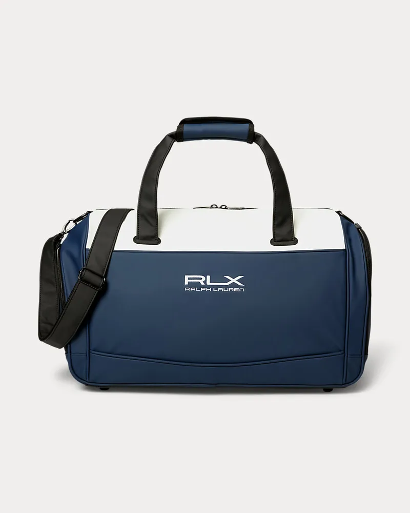 Ralph Lauren Golftasche Boston mit Logostickerei Blue