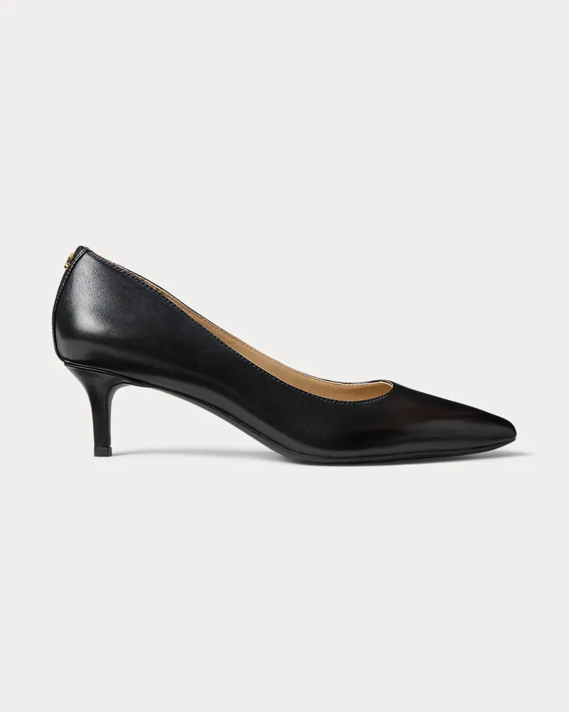 Ralph Lauren Lederpumps Adrienne Black