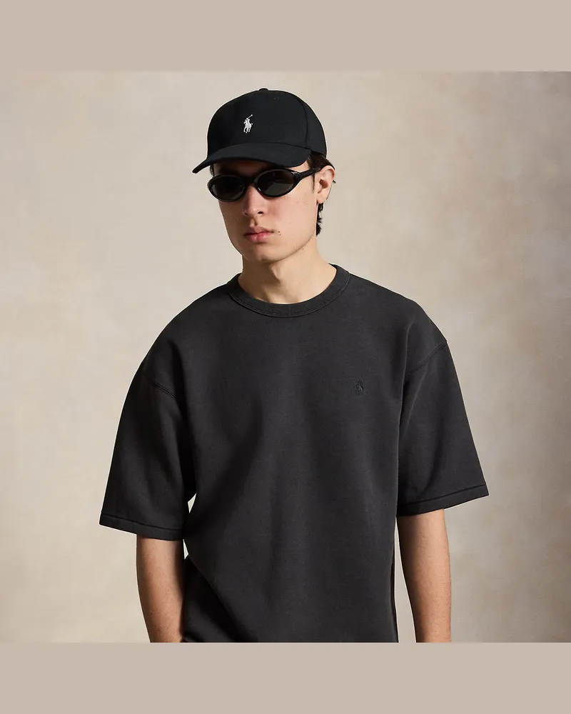 Ralph Lauren Doppellagiges Relaxed-Fit T-Shirt Black