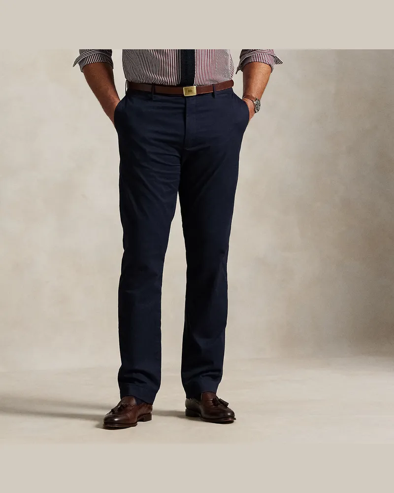 Ralph Lauren Große Größen - Classic-Fit Stretch-Chino Blue