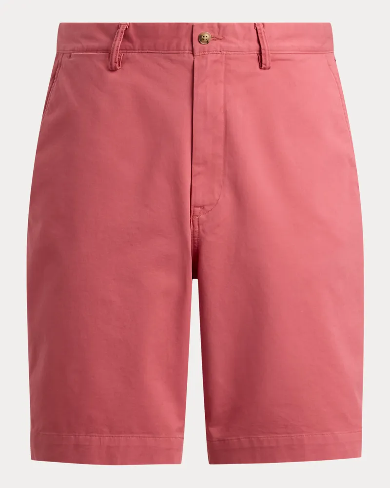 Ralph Lauren Große Größen - Classic-Fit Stretch-Chinoshorts Red